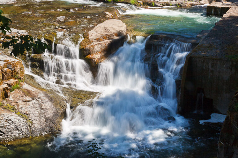 Low Flow at Steamboat Falls in July - Bryan Swanson