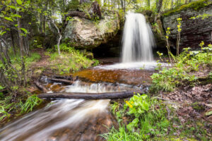 Scott Falls in Au Train Michigan