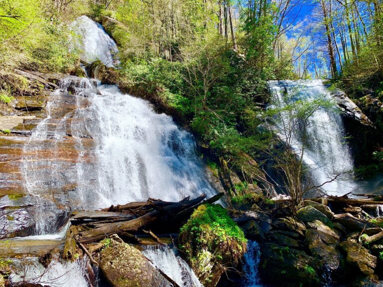 Anna Ruby Falls in Georgia