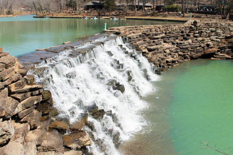 Devils Den Falls in Arkansas