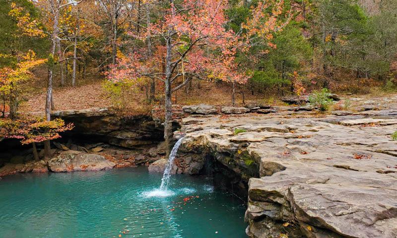 Falling Water Falls in Arkansas