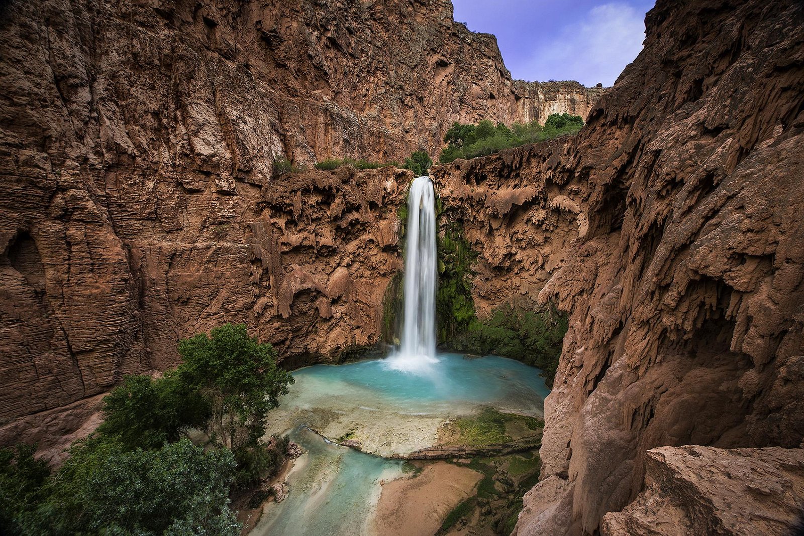 Mooney Falls in Arizona