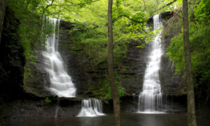 Twin Falls - Witts springs in Arkansas