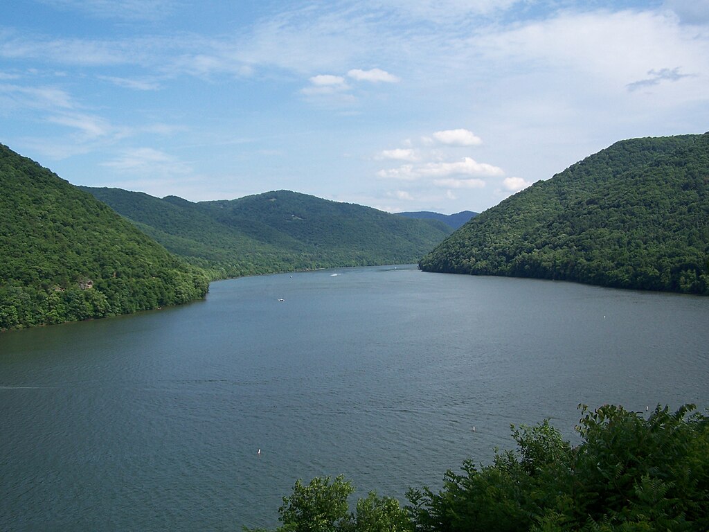 Bull Falls - West Virginia - Bluestone State Park