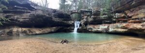 Old Mans Cave - Waterfall in Ohio