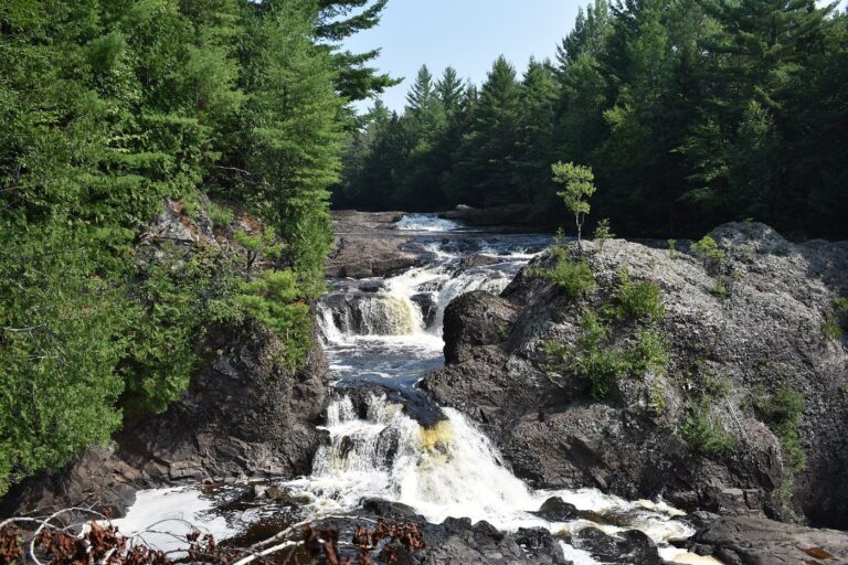 Potato River Falls - Wisconsin Waterfall