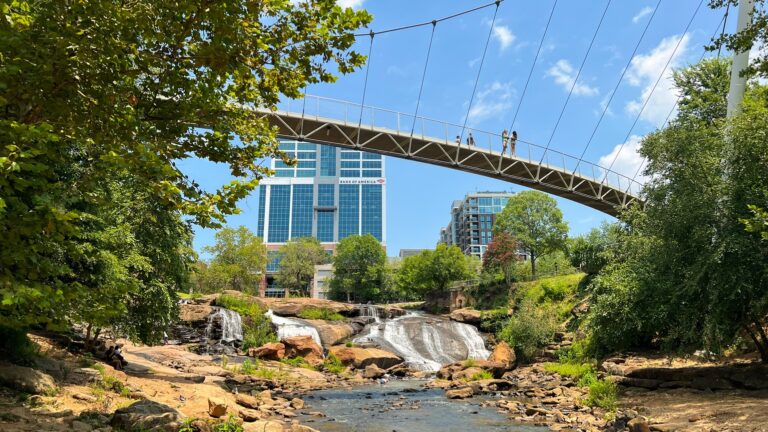 Reedy River Falls - South Carolina Waterfall