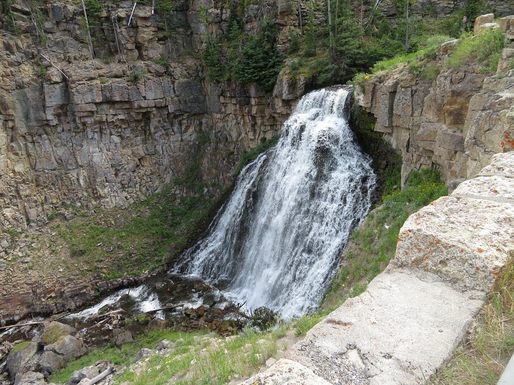 Rustic Falls - Yellowstone National Park - Wyoming