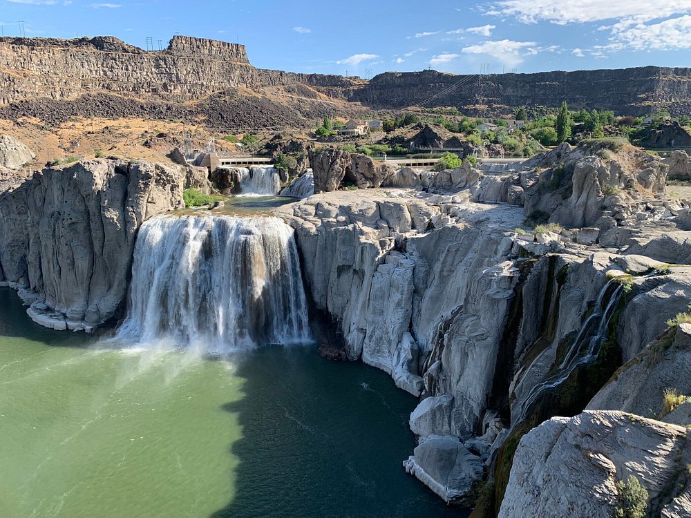 Twin Falls Waterfall - Twin Falls Idaho