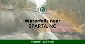 Waterfalls Near Sparta North Carolina