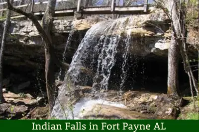 Indian Falls in Fort Payne Alabama